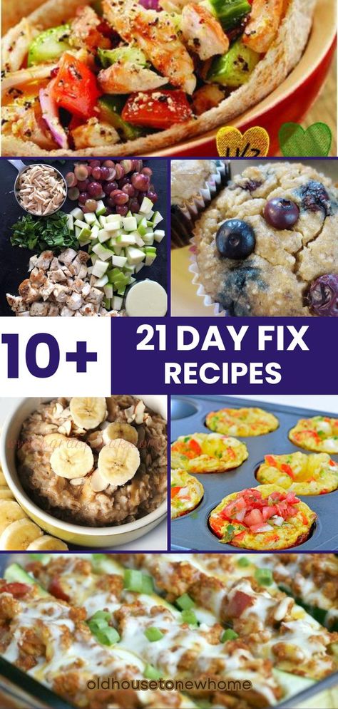 Looking for the best 21 Day fix recipes? Then you will love this round up of Easy 21 Day Fix Recipes that are both healthy and delicious. Even better, these can be served to your entire family! 21 Day Fix Plan, Fixate Recipes, Beachbody Programs, 21 Day Fix Meal Plan, Beachbody Recipes, 21 Day Fix Meals, 21 Day Fix Recipes, Recipes Lunch, Easy Lunches