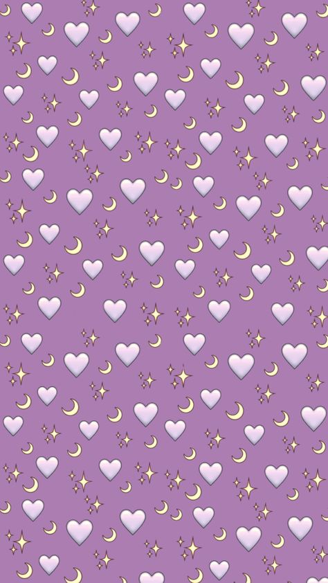 Purple Emoji Wallpaper, Heart Emoji Background, Heart Emoji Wallpaper, Emoji Art Wallpaper, Pink Neon Wallpaper, Phone Lock Screen Wallpaper, Wallpaper Heart, Wallpaper Moon, Emoji Wallpaper Iphone