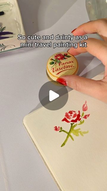 St’Valent | Modern Stained Glass on Instagram: "DIY watercolor palette for people who love vintage containers + paint! 🤗🎨 If you guys don’t know, these are moldable plastic beads that are heat activated and can be reshaped into anything you need 😮 If you guys know me, you know that I am a HUGE fan of mini and cute things as well as vintage containers 💓✨️ So when I found this aesthetic vintage tin, I knew I could turn it into a watercolor travel palette that I can refill with my favorite paints! 🌹 What do you guys think? I think this could also be done with an Altoid tin which would be fun as a watercolor travel kit as well 💼

#watercolorbeginner #watercolorbeginners #watercolorpractice #watercolortutorial #watercolorstudy #beginnerwatercolor" Diy Watercolor Palette, Moldable Plastic, Travel Palette, Watercolor Travel, Altoid Tin, Vintage Containers, Modern Stained Glass, Watercolor Beginner, Watercolor Kit