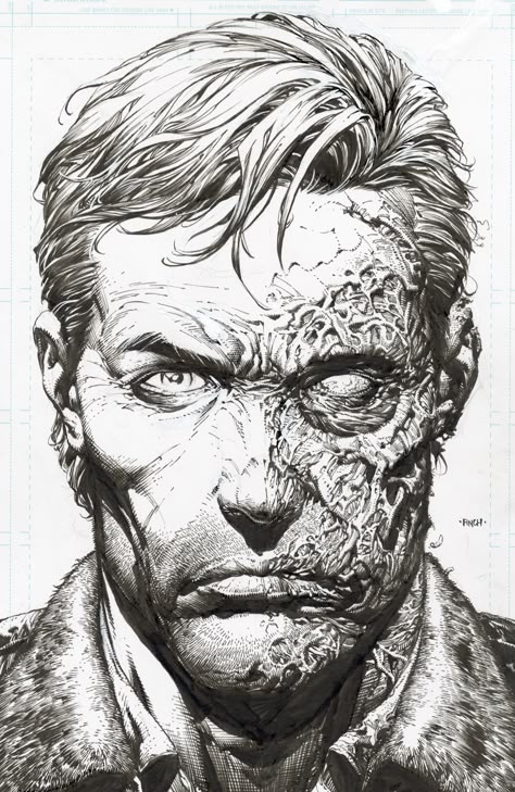 Disfigured Faces Art, Comic Art Sketch, David Finch, Creation Art, Comic Style Art, Arte Dc Comics, Bd Comics, Comic Drawing, Ink Drawings