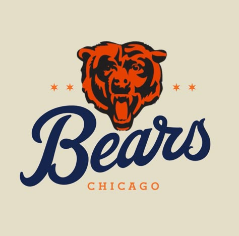 Chicago Bears Aesthetic, Popular Shirt Designs, Chicago Bears Svg Free, Chicago Graphic Design, Bears Logo Chicago, Chicago Bears Wallpaper, Bears Chicago, Chicago Bears Colors, Vintage Chicago Bears