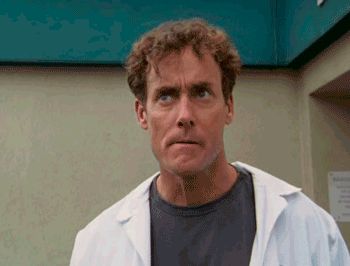 Scrubs Tv Show, Scrubs Tv Shows, Dr Cox, Scrubs Tv, Batman Gif, Pixel Art Gif, Reaction Gif, World Animals, Getting Dumped