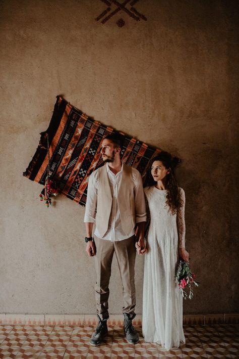 Bohemian Wedding Groom, Boho Wedding Groom, Fun Elopement, Boho Lace Dress, Casual Groom Attire, Private Vows, Casual Grooms, Wedding Vest, Best Gowns