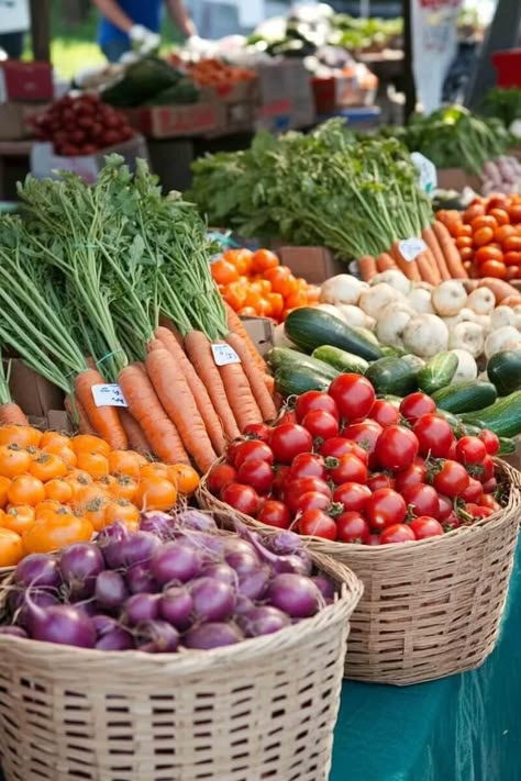 fresh PRODUCE  at the farmers market Value Added Farm Products, Farmers Market Building, Farmer’s Market Aesthetic, Italy Farmers Market, Conscious Community, Farmers Market Aesthetic, Farmers Market Shopping, Farmers Market Stand, Farmers Market Display