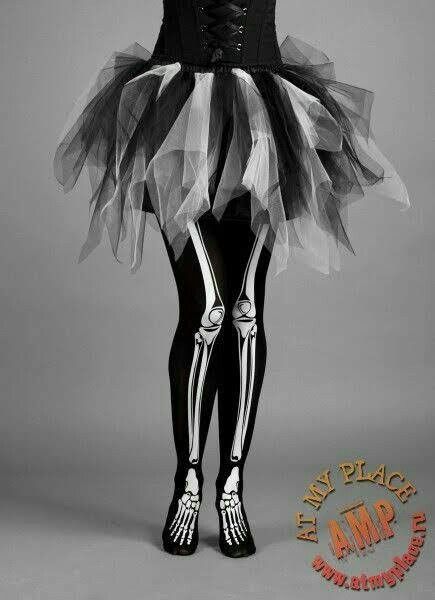 Skeleton Costume Diy, Skeleton Halloween Costume, Skirt Tutu, Den Mrtvých, Halloween Tutu, Diy Kostüm, Skeleton Costume, Halloween Costumes Makeup, Gothic Rock