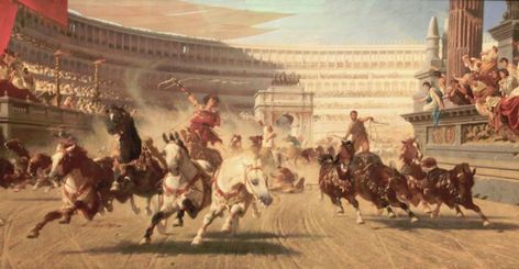 The Chariot race. Cynisca was a Spartan princess and the first women to win the chariot race in the ancient Olympic Games. Art Black And White Drawings, Horse Goddess, Rosie Connolly, Greece Project, Chariot Race, History Presentation, Chariot Racing, Roman Chariot, Ancient Olympic Games