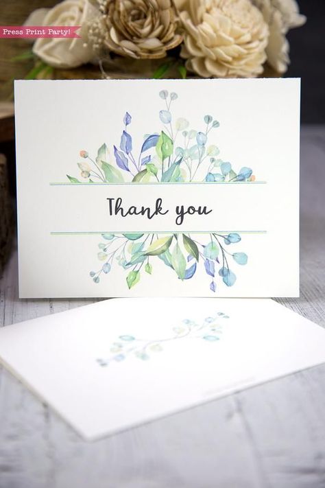 Craft Room Ideas: Organize and Beautify Your Creative Space Printable Thank You Notes, Handmade Thank You Cards, Thank You Card Design, Printable Envelope, Printable Thank You Cards, 수채화 그림, Cards Printable, Envelope Template, Arte Sketchbook