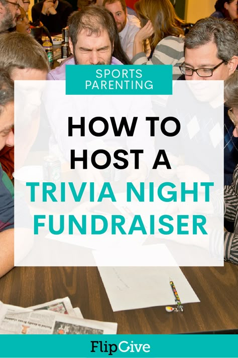 Hosting A Trivia Night Fundraiser, Fundraising Games Charity, Hosting A Trivia Night, Trivia Fundraiser Ideas, Club Fundraiser Ideas, Fundraiser Banquet Ideas, Rotary Club Ideas Events, Hosting Trivia Night, How To Host A Trivia Night Fundraiser