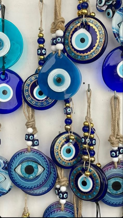 Angel Numbers, Evil Eye, Greece, Vision Board, Angel, Wallpapers, Blue, Art, Nature