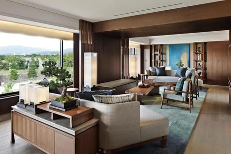 12 Places to Visit in Fall Presidential Suite, Tv In Bathroom, Luxury Collection Hotels, Japanese Room, Garden Suite, Room Layout, Hotel Spa, Hotel Restaurant, House Rooms