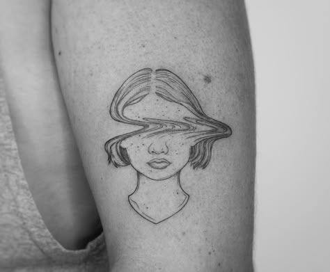 Fine line tattoo by Jessica Joy #tattoo #tattoodesign #tattooideas #tattoofrauen #finelinetattoo #tattoosforwoman #art #arts #draw #drawing #drawings #creative Modern Art Tattoos, Health Tattoo, Fine Line Tattoo, Inspiration Tattoos, Modern Tattoos, Line Art Tattoos, Line Tattoo, Sopot, Simplistic Tattoos