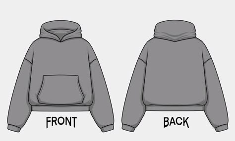 Blank Hoodies Template, Hoodie Mockup Free Templates, Hoodie Layout, Clothes Mockup Free, Hoodie Sketch, Clothing Brand Name Ideas, Hoodie Outline, Hoodie Mockup Free, Hoodie Illustration