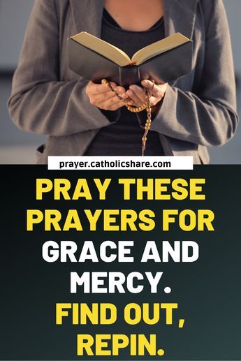 7 Powerful Short Prayers for Grace and Mercy. #Mercy #Grace #God #Jesus #catholicfaith #May2021 #Prayerinspiration #Powerful Prayers For Grace, Jesus Father, Grace And Mercy, Prayer For Love, Short Prayers, Lean On Me, Good Night Prayer, Night Prayer, Difficult People