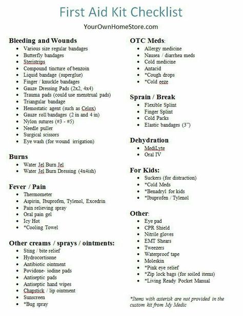 First Aid Kit Items, First Aid Kit Checklist, Diy First Aid Kit, Camping First Aid Kit, Allergy Medicine, Cold Medicine, Emergency Preparedness Kit, Survival Quotes, About Money