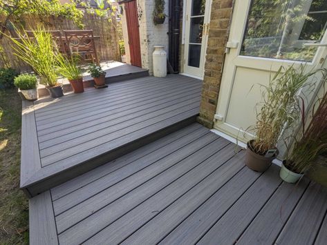 Trex Decking | Oilcanfinish Outdoor Living Black Trex Deck, Trex Deck Ideas, Trex Deck Lighting, Trex Composite Decking, Maintenance Free Deck, Trex Decking, Decking Options, Deck Installation, Trex Deck