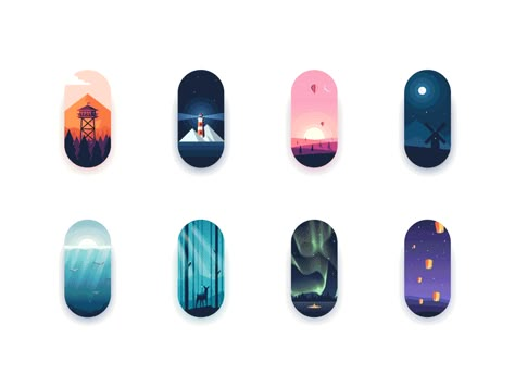 100 Days of Motion Design by Tiantian Xu Vector Animation, Ui Animation, Motion Graphics Inspiration, Motion Graphics Design, Motion Design Animation, Affinity Designer, Graphic Elements, Animation Design, Mobile App Design