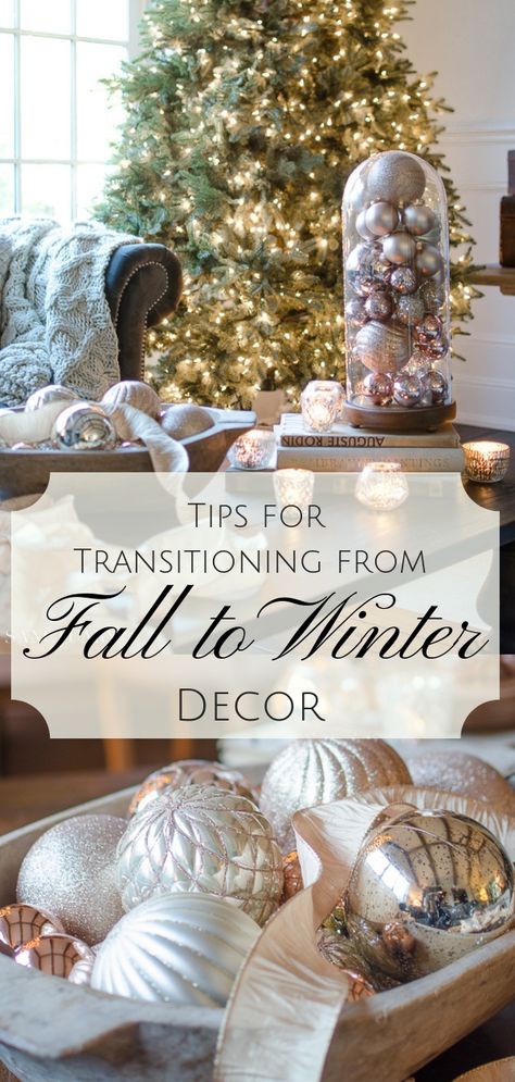 Tips for Transitioning from Fall to Winter Decor Fall To Winter Decor, Christmas Transition, Thanksgiving Decorations Table, Pies Thanksgiving, Thanksgiving Place Settings, Sanctuary Home Decor, Sanctuary Home, Guest Bedroom Design, Winter Pillows