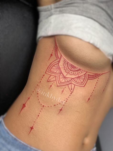 Underbum Tattoos Women, Delicate Sternum Tattoo, Underbreast Tattoo, Under Breast Tattoo, Alex Tattoo, Underboob Tattoos, Tattoo Therapy, Sternum Tattoos, Aesthetics Outfits