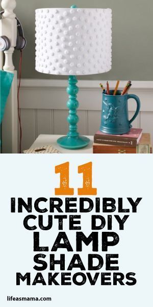 11 Incredibly Cute DIY Lamp Shade Makeovers Diy Lamp Makeover, Lampshade Makeover, Diy Tumblr, Lamp Makeover, Diy Lampe, Diy Shades, Diy Lamp Shade, Cute Diy, Kitchen Decorating