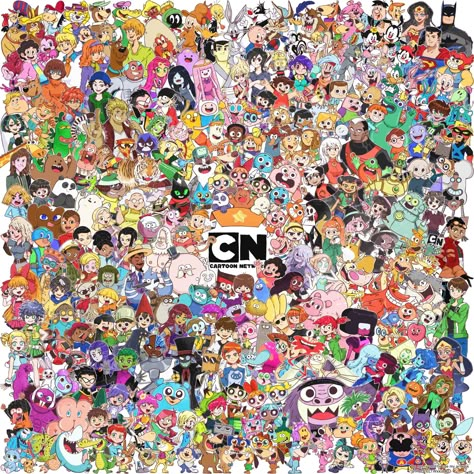 Cartoon Network Characters Pfp, All Cartoon Network Characters, Cartoon Network Characters Wallpapers, Cn Characters, Cartoons Collage, Cartoon Network Wallpapers, Anniversary Cartoon, Cartoon Network 90s, Cartoon Networ