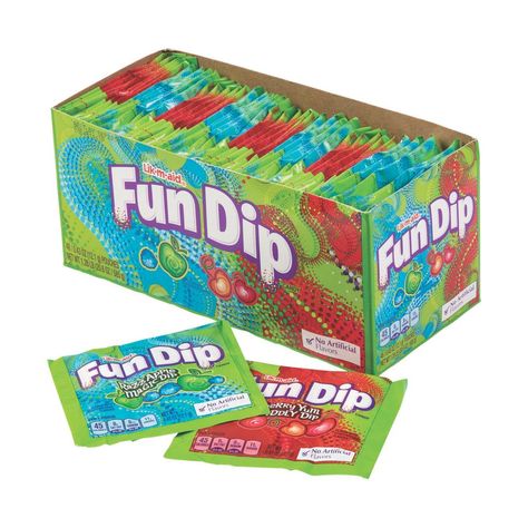 Fun Dip Candy, Office Candy Jar, Snack Drawer, Candy Stick, Personalized Candy Bars, Fun Dip, Nostalgic Candy, Candy Stickers, Candy Companies