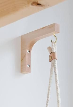 Plant Hanger Bracket, Wooden Wall Hooks, Wooden Brackets, Into The Wood, Hanging Plant Holder, Wood Studs, Sugar Maple, Into The Woods, Wood Brackets