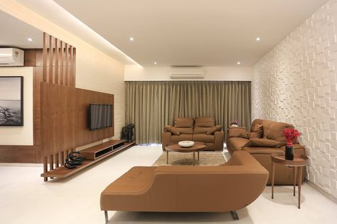 Beautiful 4 BHK sample flat living room P O P Design, Hall Deco, Indian Project, Flat Interior Design, Wall Divider, Hall Cabinet, Bedroom Inspirations Minimalist, P Design, Drawing Room Interior