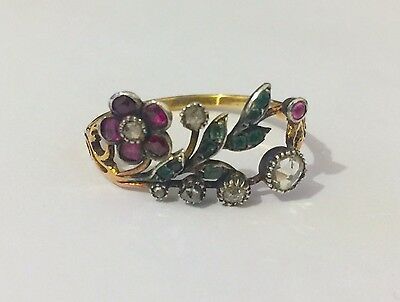 Argumentative Antithetical Dream Girl, Vintage Jewelry Antique, Georgian Jewelry, Edwardian Jewelry, Turkish Jewelry, Floral Ring, Jewelry Design Earrings, Jewelry Antique, Jewel Box