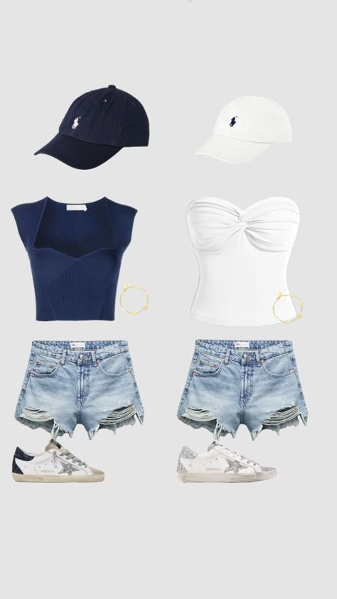 Cute Summer Clothes, Looks Pinterest, Summer Outfits For Teens, Preppy Summer Outfits, Outfit Inspo Summer, Casual Preppy Outfits, Trendy Outfits For Teens, Outfit Inspo Casual, Pieces Of Clothing