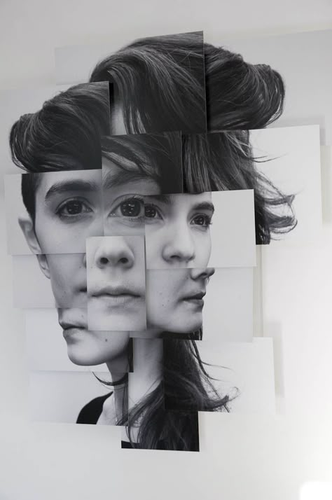 Different Faces, Identity Art, A Level Art, Gcse Art, Brno, Photography Projects, 인물 사진, A Collage, Double Exposure