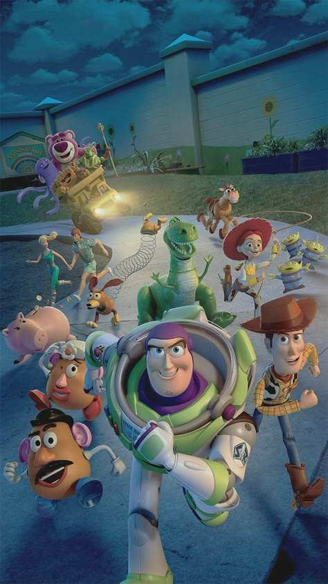 Toy Story Pictures, Dibujos Toy Story, Toy Story Movie, Disney Characters Wallpaper, Images Disney, Disney Background, Disney Wallpapers, Wallpaper Disney, Toy Story 3