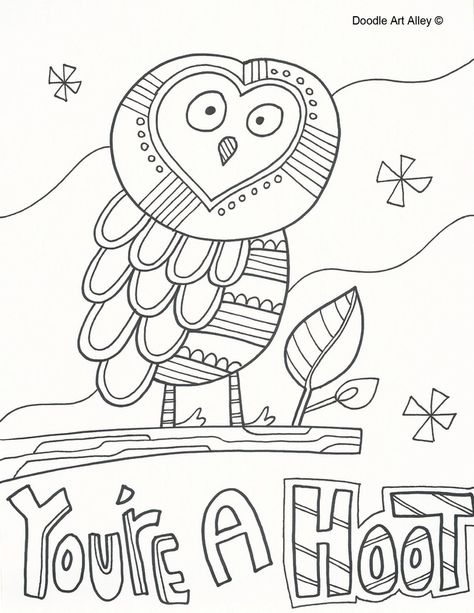 33 Best Doodle Art Alley images | Doodle art, Coloring pages, Adult ...