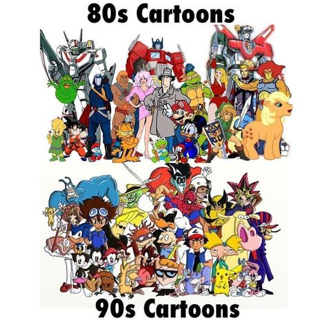 ThatsClassic.net on Instagram: “Which era had the best cartoons?? 👀🤔🤨 Relive Your Childhood!! #1980s #1990s” 80s Cartoon Shows, Rogue Comics, Cartoons 1990s, 1980 Cartoons, 90s Cartoon Shows, Old Cartoon Shows, Cartoons 80s 90s, Morning Cartoon, 80s Cartoon