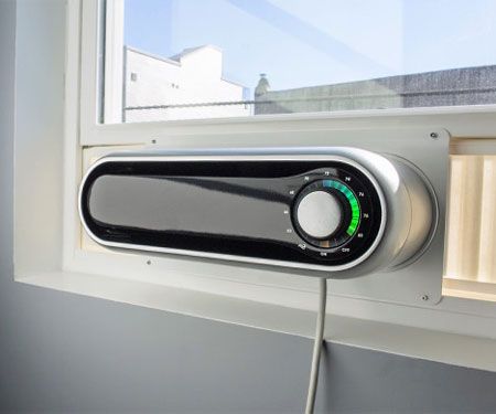 Modernized Window AC Unit Small Ac Unit, Hacks For Small Spaces, Ac Unit Cover, Diy Ac, Portable Ac Unit, Window Ac Unit, Window Ac, Awesome Gadgets, Cool Gadgets For Men