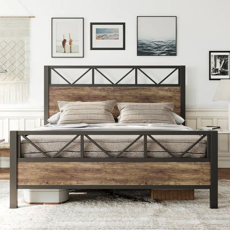 Industrial bed frame