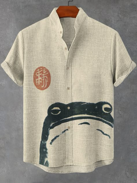 Design Ideas Clothing, Hawaii Fashion, Summer Hawaii, Minimalist Fashion Men, Classy Outfits Men, Cloth Design, Indian Elephant, Concept Clothing, Linen Blend Shirt