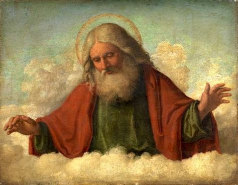 ‘God the Father’ (1510-1517) by Cima de Conegliano. (Public Domain) Nature Of God, Our Father In Heaven, San Michele, Divine Mercy, God The Father, Believe In God, God Almighty, Learn French, New Testament