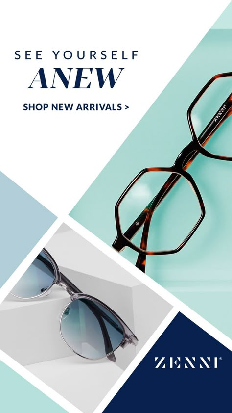 Refresh your look with chic, high-quality eyewear your budget will love 😎 Revamp your readers, sunnies, and much more! Jojo Template, Beads Sunglasses, Titan Eye, Eyewear Advertising, Optician Marketing, Sunglass Photoshoot, Eyewear Photography, Glasses For Your Face Shape, Protective Goggles