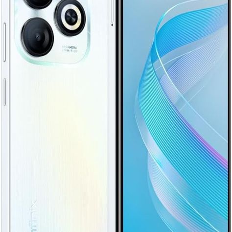 Infinix Smart 8 (RAM: 3+3GB, ROM: 64GB), 6.6" HD+ Display, 13MP Dual AI Rear Camera With Ring Flashlight, 8MP Front Camera, 5000 mAh Battery, Dual Nano Sim, Type-C, Android 13 - Galaxy White Color~click&buy: https://amzn.to/3WdWiWR Flashlight, White Color, Ram, Ring, White, Color