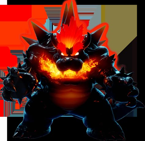 Fury Bowser, Bowser's Fury, Calamity Ganon, Super Mario 3d World, Super Mario Sunshine, Breathing Fire, Ragnarok Anime, Super Mario 3d, 3d World