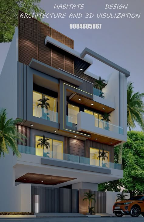 3 Storey House Elevation Design, 3 Storey Elevation Design, 40×60 House Elevation, 3storey House Design, Modern House Plans 2 Storey, 3 Storey House Design Modern Architecture, Duplex House Elevation Design Modern, 3 Storey House Design Modern, 3 Floors Building Elevation Modern