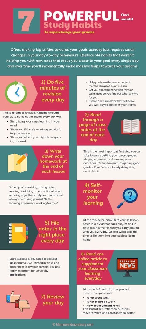 Powerful Study Habits #study #qotd #success - Image Credits: Life More Extraordinary Study Techniques College, Study Tips For High School, Best Study Techniques, Academic Coach, Laptop Writing, Studie Hacks, Better Memory, Good Study Habits, Exam Study Tips