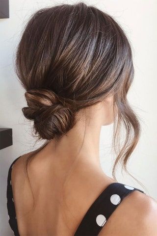 Low Bun Wedding Hair, Bridesmaid Hair Inspo, Wedding Hair Up, Guest Hair, Bridesmaid Hair Makeup, Trendy Hairstyle, Bun Hairstyle, Wedding Hair Inspiration, Short Wedding Hair