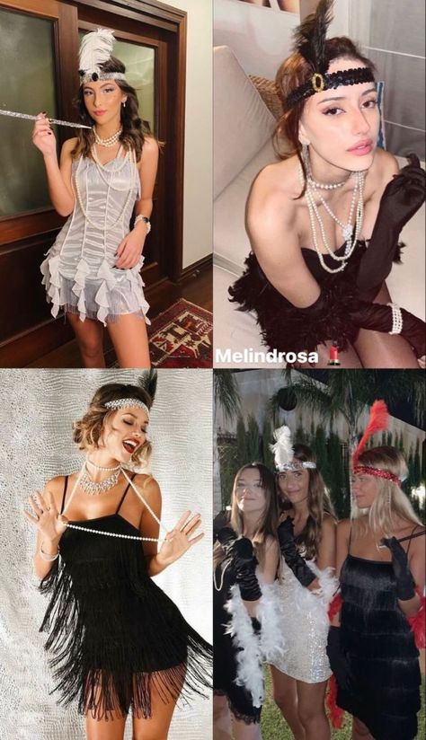 1920’s Flapper Costume, Halloween Great Gatsby, Halloween 1920s Costume, Halloween Flapper Costumes, 1920 Flapper Halloween Costume, Great Gatsby Costume Women, Great Gabsy Halloween Costume, Flapper Girl Costumes Halloween, Daisy And Gatsby Costume Halloween