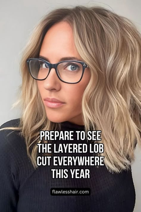 Wavy Layered Lob Layered Haircuts No Bangs, Haircuts No Bangs, Black Hairstyles Long, Medium Length Hair With Layers Straight, Layered Bob Cut, Medium Long Layered Haircuts, Long Lob Haircut, Lob Haircut Straight, Wavy Lob Haircut