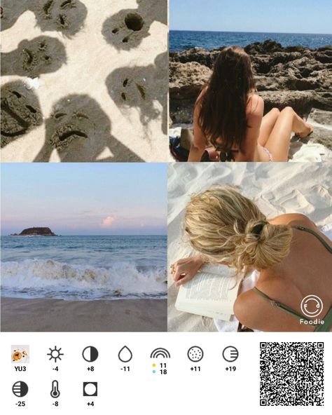 Beach Pictures Filters, Beachy Vsco Filters, Iphone Photography Tricks Beach, Filter For Beach Photos, Summer Foodie Filter, Beach Filter Vsco, Vsco Edits Aesthetic, Summer Vsco Filters Free, Foodie Beach Filter