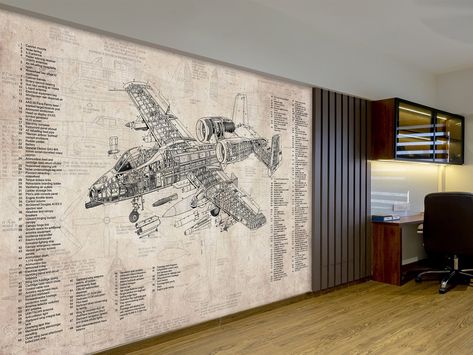 Aviation Room Ideas, Vintage Aviation Decor, Aviation Office, Airport Theme, Engineering Office, Aviation Room, Aviation Nursery, Aviation Decor, Airplane Theme