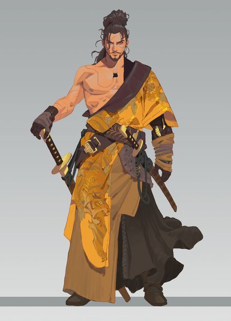 Samurai Concept, Samurai Clothing, Painting Tiger, Ronin Samurai, Ancient Scroll, Chinese Armor, Samurai Armor, Japanese Characters, Samurai Art