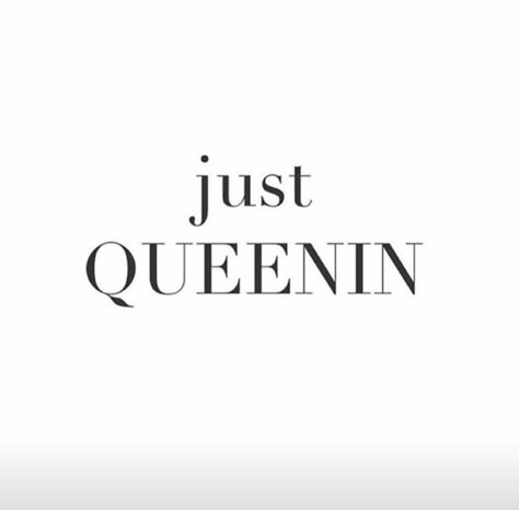 Just Queenin 👸🏾 Queendom Quotes, Slay Quotes Queens, Queen Quotes Inspirational, Queen Quotes Woman, Slay Quotes, Insta Caption, Unique Words Definitions, Words Definitions, Insta Bio