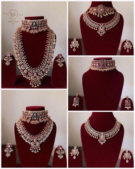 Stunning Traditional Jewellery Collection By Aarvee! Jewel One Jewellery Collection, Traditional Jewelry Antique Necklace, Traditional Gold Jewellery Indian, Jewellery With Lehnga, Bridal Necklace Set Weddings, Saree Jewellery Necklaces, Lehenga Jewellery Ideas Simple, Wedding Jewellery Collection For Bride, Latest Indian Bridal Jewelry Sets